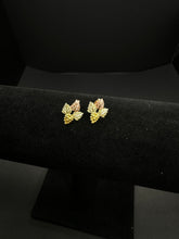 10k black hills gold stud earrings