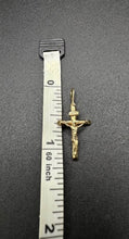 14k gold cross pendant