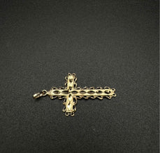14k yellow Gold Vintage Cross Pendant