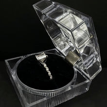 1.18k radiant cut diamond engagement ring