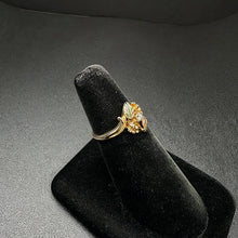 10k black hills gold ring w diamond