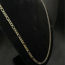 10k figaro link chain