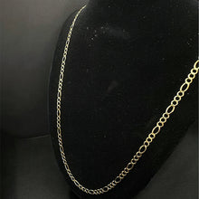 10k figaro link chain