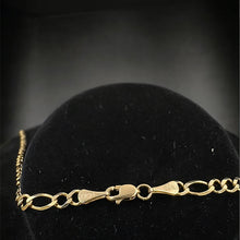 10k figaro link chain