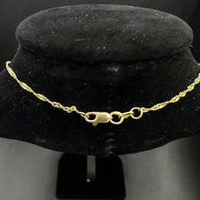 10k gold twisted chain