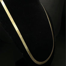 10k gold herringbone chain