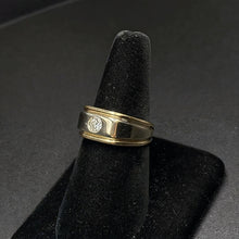 10k gold mens ring w 40pt diamond (9.2)