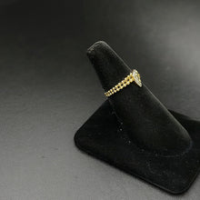10k gold heart ring w diamond