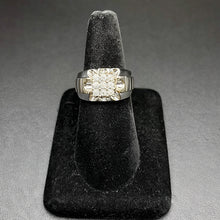 10k gold ring w diamonds (9.9)