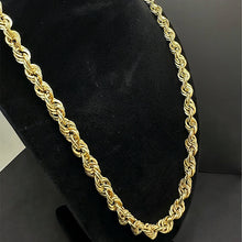 10k gold rope chain