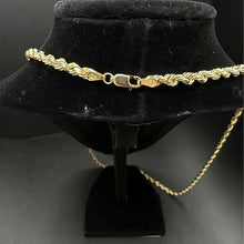 10k gold rope chain