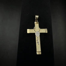 10 yellow gold cross