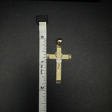 10 yellow gold cross