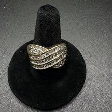 10k yellow gold diamond encrusted ring