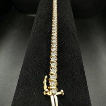 10k yellow gold tennis bracelet w 1cttw dia