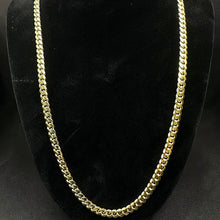 10k yellow gold cuban link chain