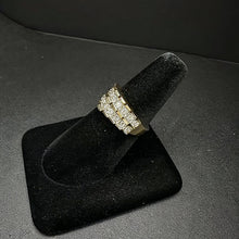 10k yellow gold ring w 2ct diamonds