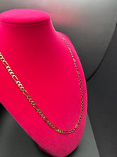14k gold Figaro link chain