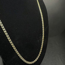 14k yellow gold birdcage link chain