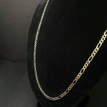 14k gold figaro link chain
