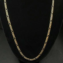 14K
gold figaro link chain