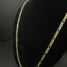 14K
gold figaro link chain