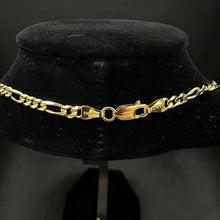 14K
gold figaro link chain