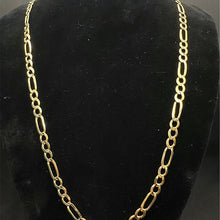 14k figaro link chain
