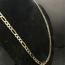 14k figaro link chain