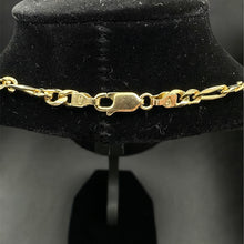 14k figaro link chain
