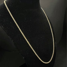 14k gold beaded chain
