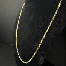 14k gold beaded chain