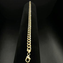 14k gold cuban link bracelet