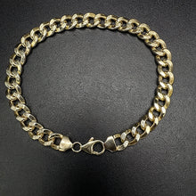 14k gold cuban link bracelet