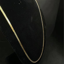 14k gold herringbone chain