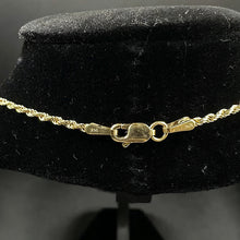 14k gold rope bracelet