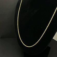 14k gold rope chain