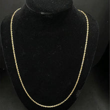14k gold rope chain