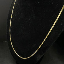 14k gold rope chain