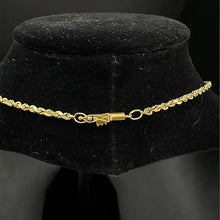 14k gold rope bracelet