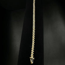 14k gold tennis bracelet