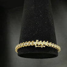 14k gold tennis bracelet