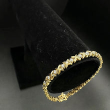 14k gold tennis bracelet