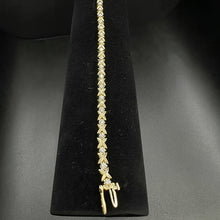 14k gold tennis bracelet