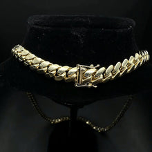 14k yellow gold miami cuban link