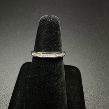 14k white gold ring w princess cut diamonds
