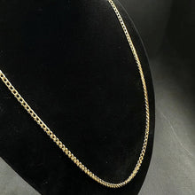 14k yellow gold box link chain