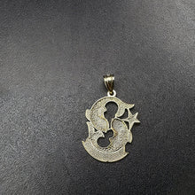 14k gold pices pendant