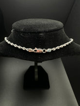 14k white gold rope chain