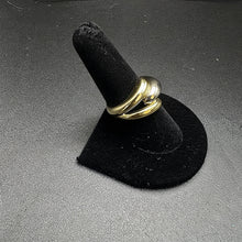 18k white & yellow gold ring (9.2)
